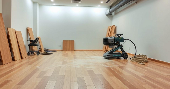 Raspagem de piso de madeira sem pó: descubra como manter a limpeza Raspagem de piso de madeira sem pó: descubra como manter a limpeza