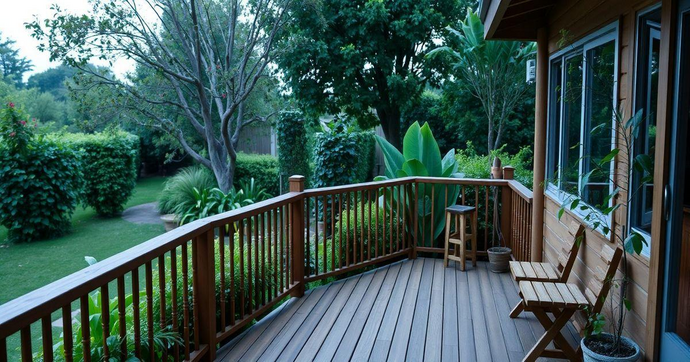 Deck Pequeno no Jardim: Dicas para Transformar Seu Espa&ccedil;o